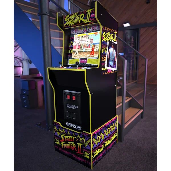 Street Fighter II Legacy Edition Full Size Arcade Machine with Riser | Wayfair North America