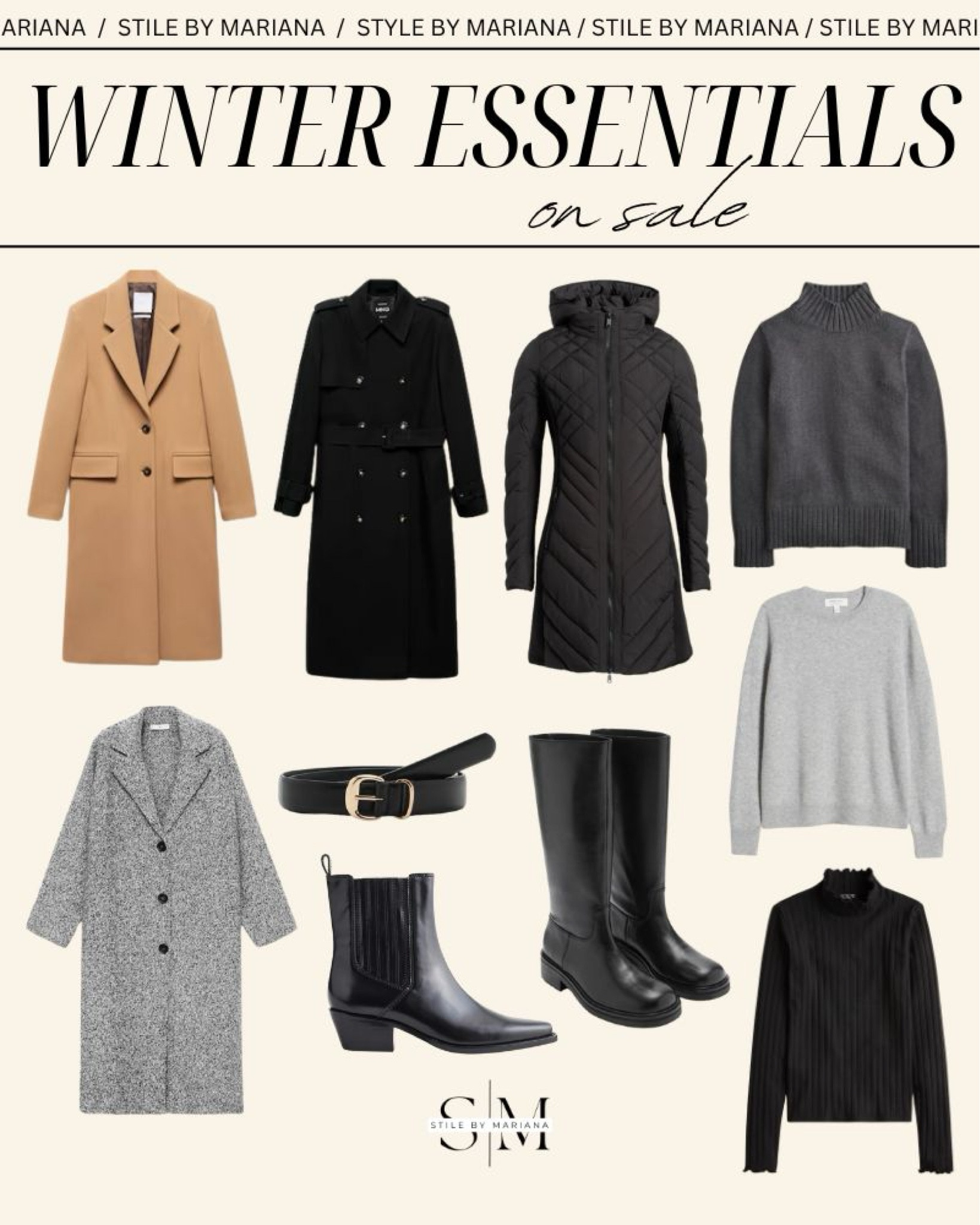 Winter essentials on sale 
Wool coat, knit coat, black leather boots, puffer coat on sale 

#LTKSaleAlert #LTKStyleTip #LTKSeasonal