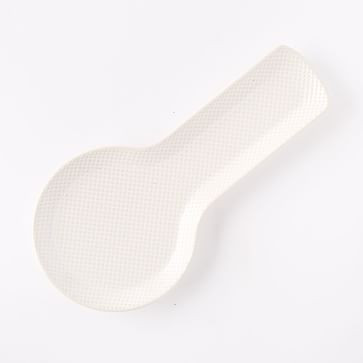 Textured Stoneware Spoon Rest | West Elm (US)