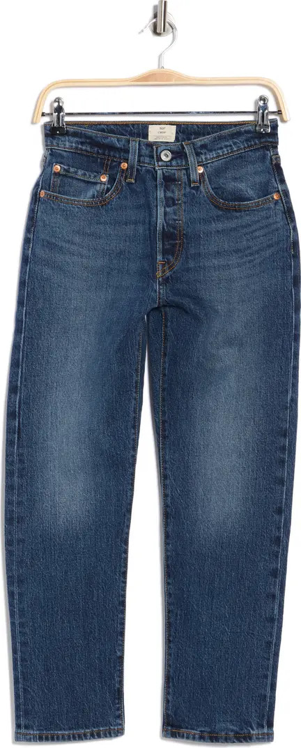 Levi's 501\u00ae High Waist Crop Straight Leg Jeans | Nordstromrack | Nordstrom Rack