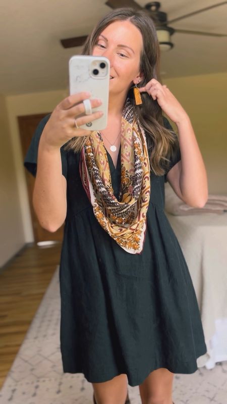 My dress is older from target last year— I linked some similar ones they have this year! My scarf is thrifted so I linked similar! My boots are on sale and BOGO and so good! They fit true to size and so comfy!


#LTKFindsUnder100 #LTKSeasonal #LTKStyleTip