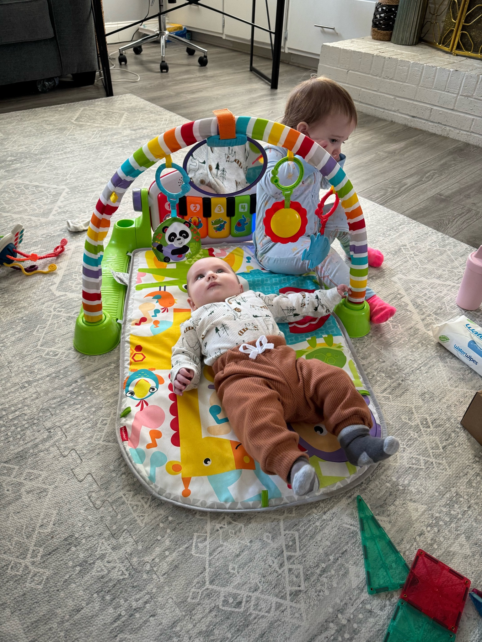 Our favorite tummy time mat, but I will warn you these songs stay rent free in our heads! 😩😜

#LTKbaby #LTKfamily