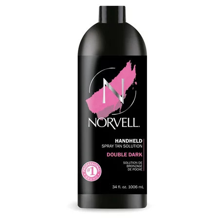Norvell Double Dark Premium Spray Tan Solution - 1 Liter / 33.8 oz | Walmart (US)