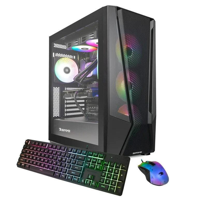 iBUYPOWER TraceMesh Gaming Desktop Liquid Cooled AMD Ryzen 7-7700 NVIDIA GeForce RTX 4060Ti 16GB ... | Walmart (US)