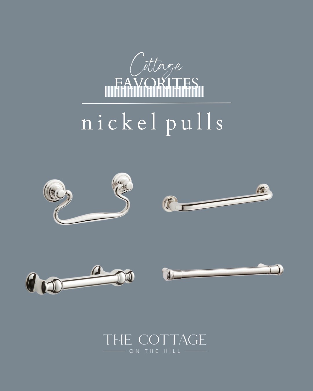 Here are my favorite nickel pulls for your kitchen 

#LTKHome