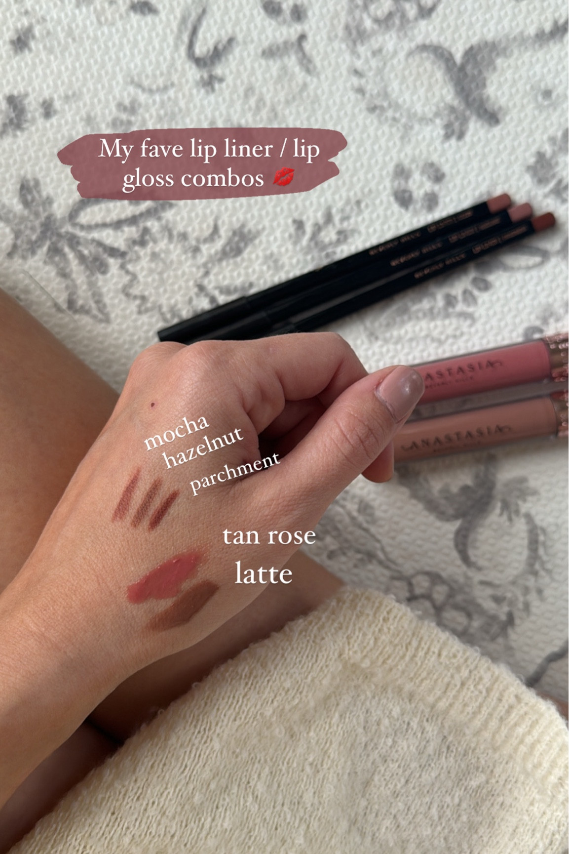 Lip liner & lip gloss combo’s I love for everyday! Liner in shades: mocha, hazelnut, and parchment. Gloss in tan rose & latte. Code ABHCHEYENNE for a discount! 

#LTKBeauty