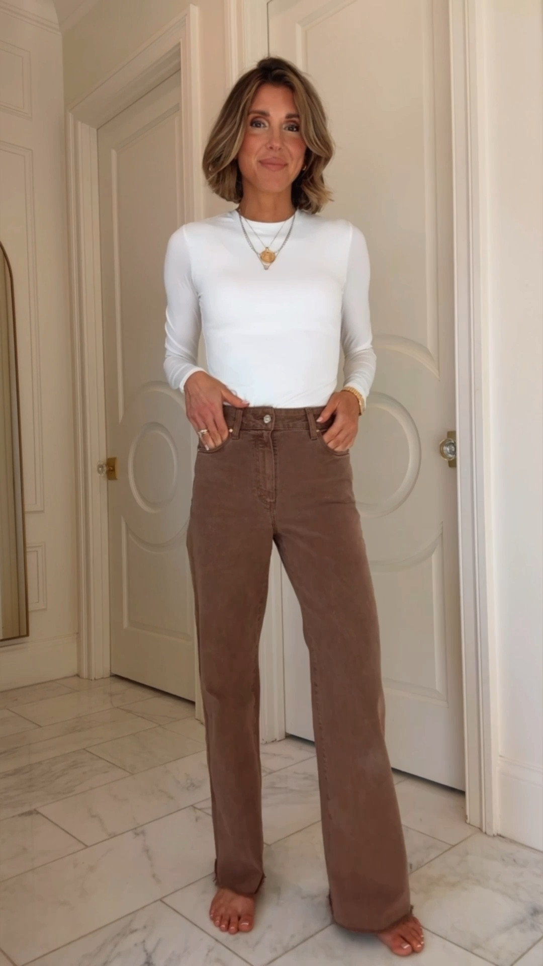 A few sizes left in these jeans! Fit tts 