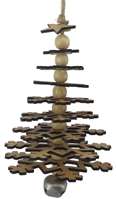 Snowflake Tree Christmas Ornaments | Walmart (US)