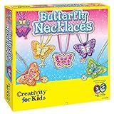 Creativity for Kids Butterfly Necklaces - Children's Jewelry Making Craft Kit - Makes 6 Necklaces | Amazon (US)