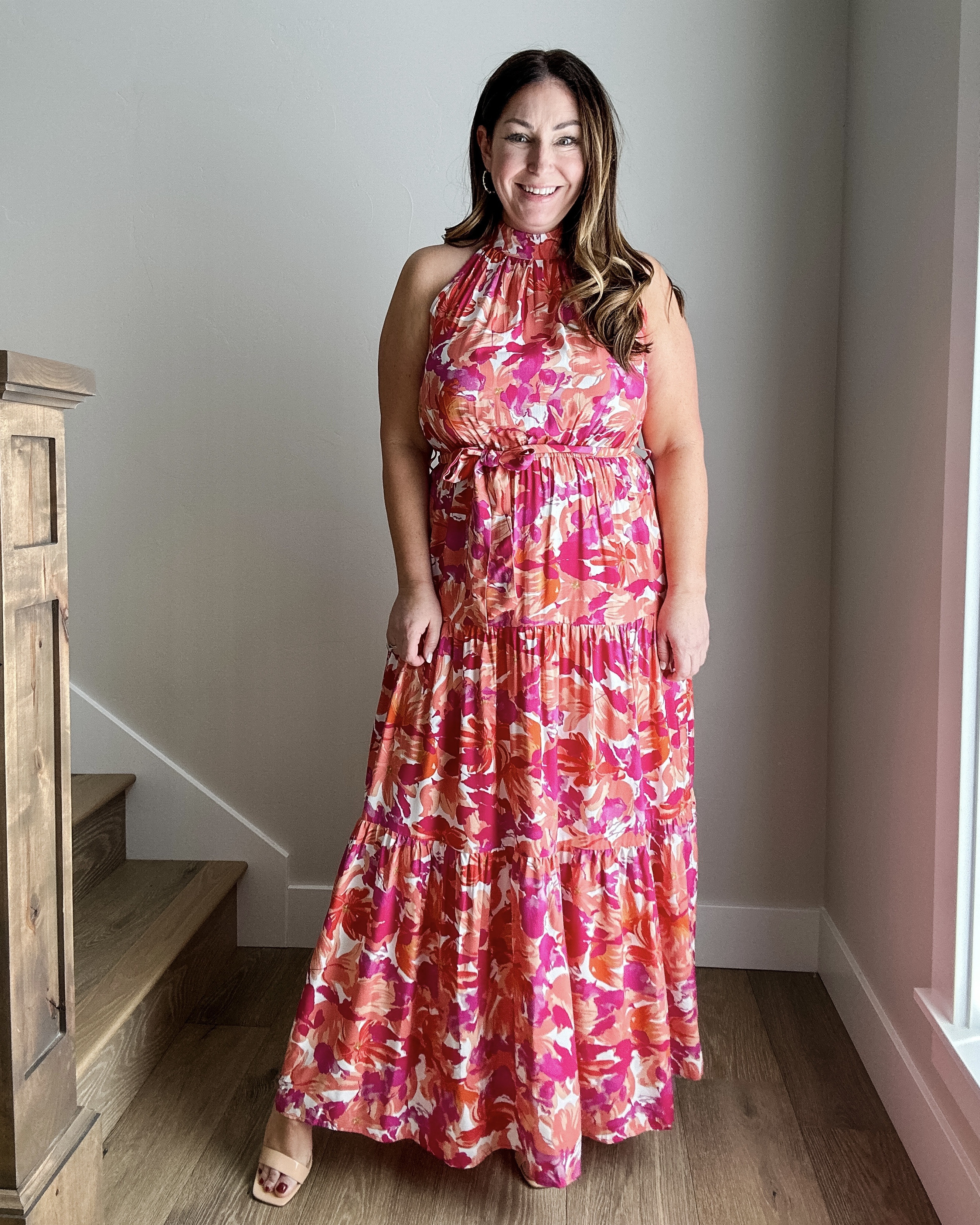 The bright colored petal and pup halter neck maxi dress in these gorgeous shades of pink and orange just scream, spring and summer! 

#LTKMidsize #LTKFindsUnder100 #LTKParties