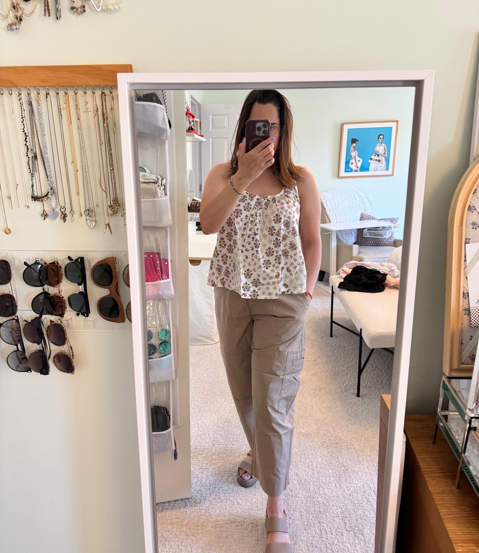 This is an easy breezy spring to summer outfit

Pants size s
Top size small (tall for length)
Shoes (omg so comfortable) size 7

#LTKmomlife #LTKMidsize #LTKootd