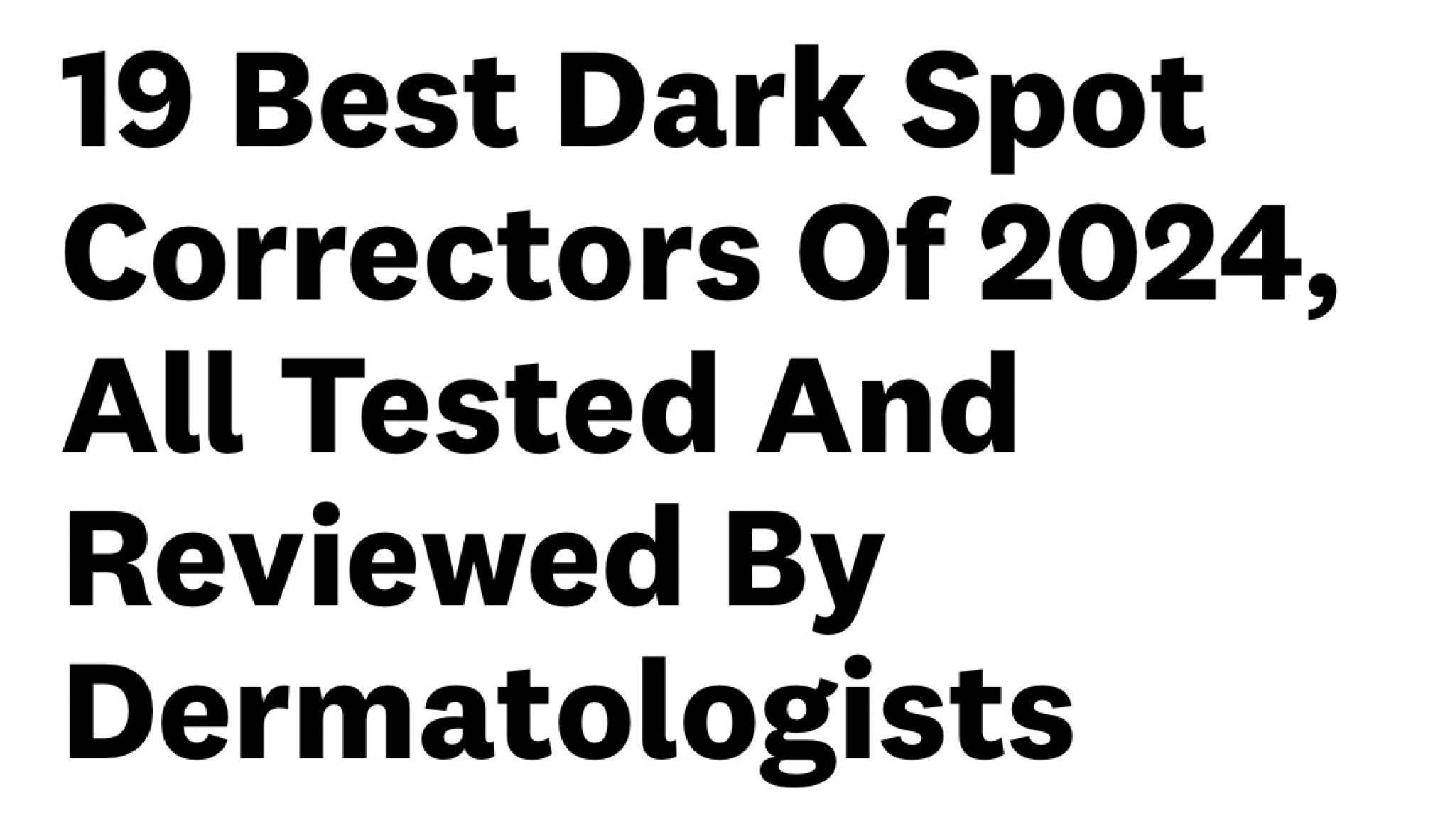 AGING SKIN? No worries! I’ve got the BEST PICKS FOR YOU! Love ❤️ the skin you are in! https://www.womenshealthmag.com/beauty/a19939978/how-to-get-rid-of-dark-spots-dark-spot-corrector/ 

#LTKover40 #LTKbeauty #LTKfindsunder100