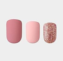 KISS imPRESS (LUCKY) Short Length Press-On Manicure Nails (Mauve) | Amazon (US)