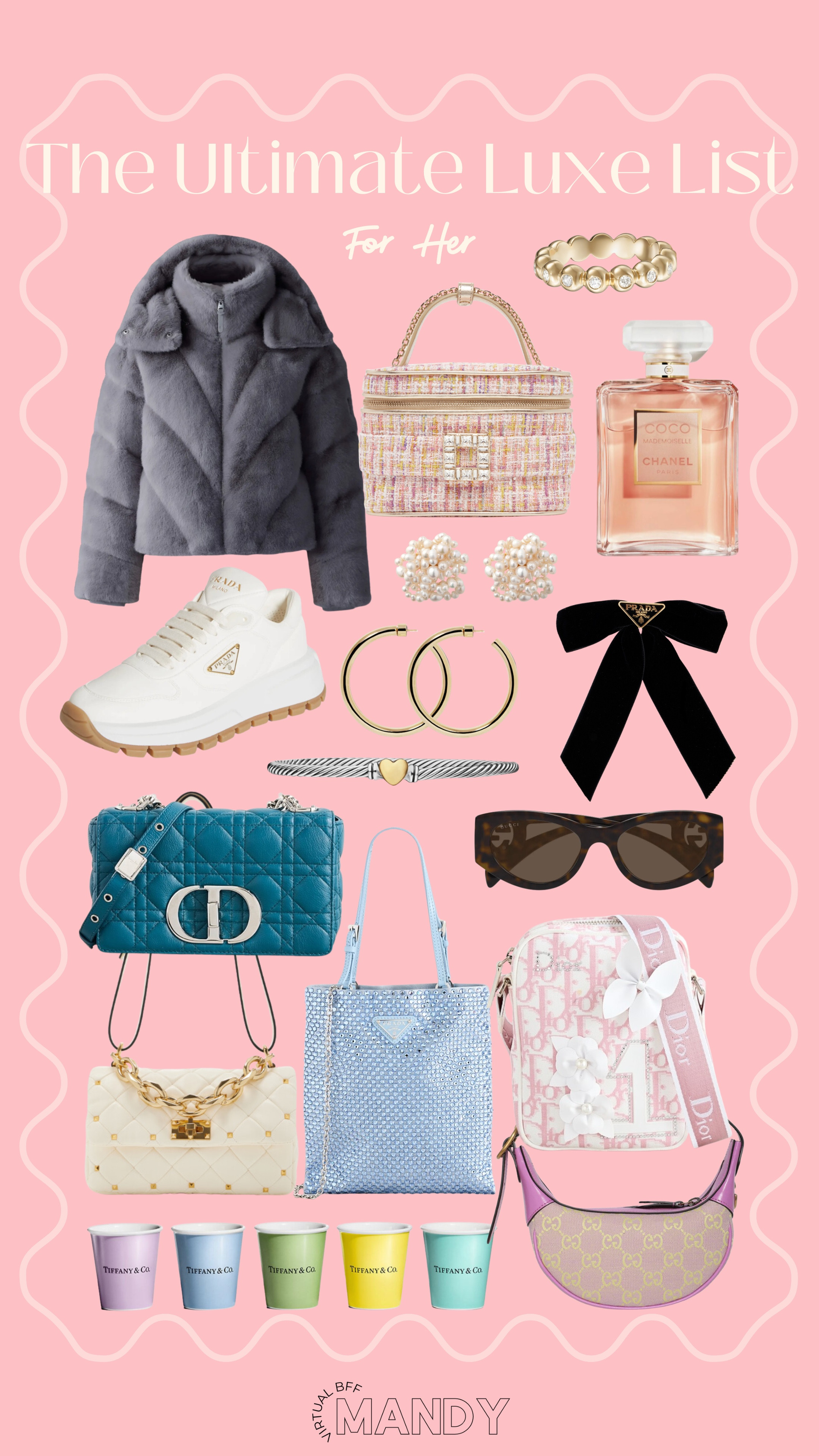 The Ultimate Luxe List: For Her!🩷 

Christmas gift - Gift guide - gift inspo - gifts for her - luxury gifts - designer purse - jewelry - perfume - women’s gifts 

#LTKBeauty #LTKGiftGuide #LTKStyleTip