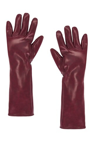 Apparis Gwen Gloves in Crimson from Revolve.com | Revolve Clothing (Global)