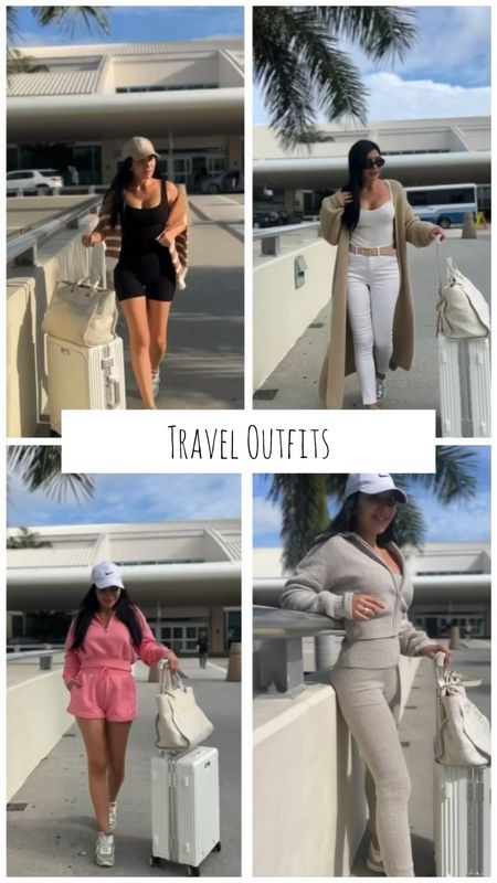 Airport/ Travel Outfits ✈️ wearing XS in all pieces! 

#LTKtravel #LTKstyletip #LTKGiftGuide