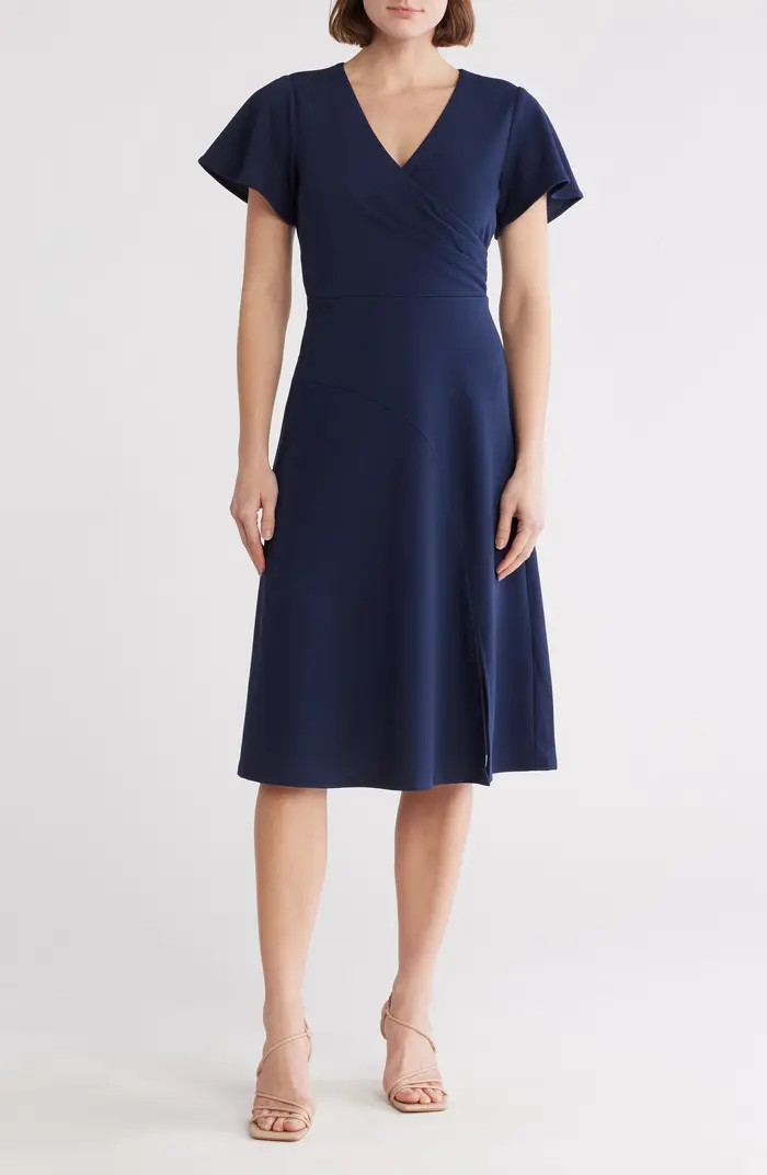 Flutter Sleeve Dress | Nordstrom Rack