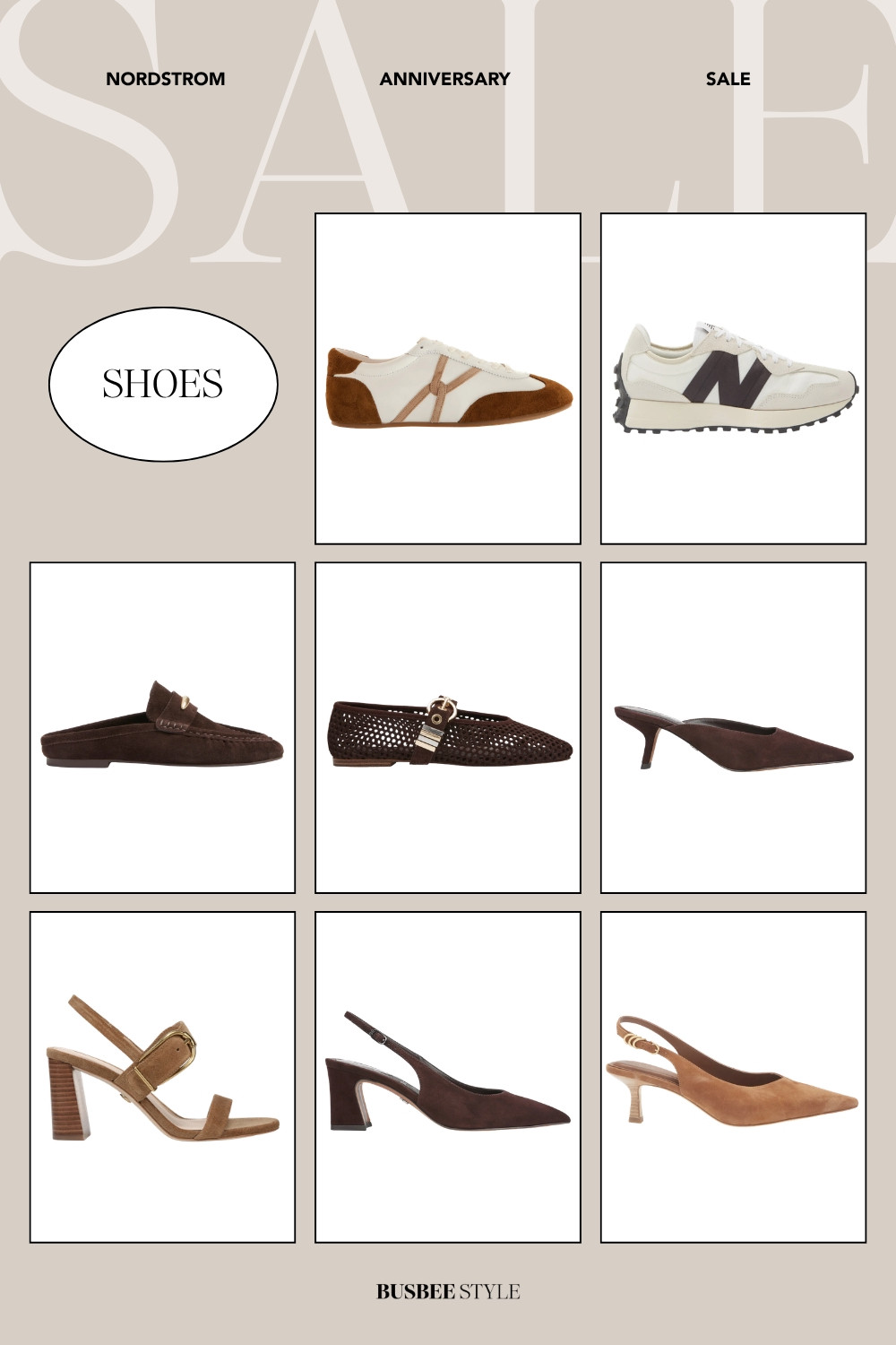 Sneakers to slingbacks, this is the shoe edit worth bookmarking!

A retro sneaker, a New Balance classic, suede loafers and mules, and slingback heels in both block and kitten styles, this edit covers every shoe you'll actually reach for this season. 

Neutral tones throughout so everything pairs easily with what's already in your closet.

#LTKgrwm #LTKOver40 #LTKSaleAlert