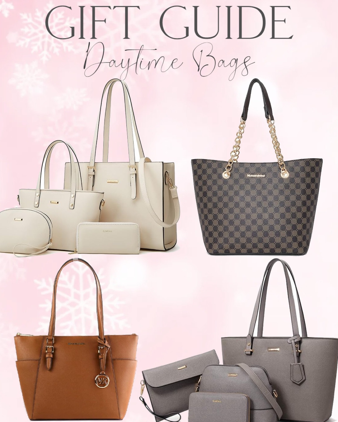 Daytime bags

#LTKworkwear #LTKstyletip #LTKGiftGuide