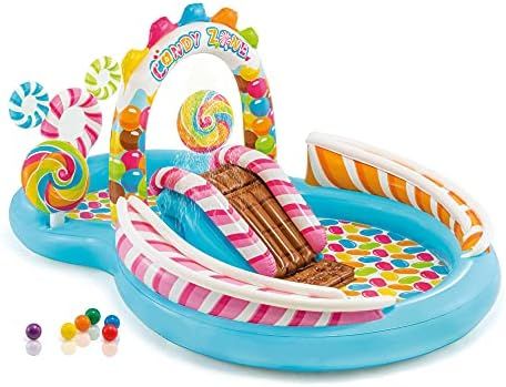 Intex Candy Zone Inflatable Play Center, 116" X 75" X 51", for Ages 2+ | Amazon (US)