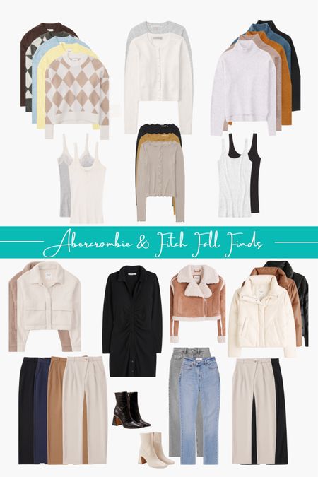 Check out these fall staples from Abercrombie & Fitch. 

#LTKU #LTKSeasonal #LTKSale
