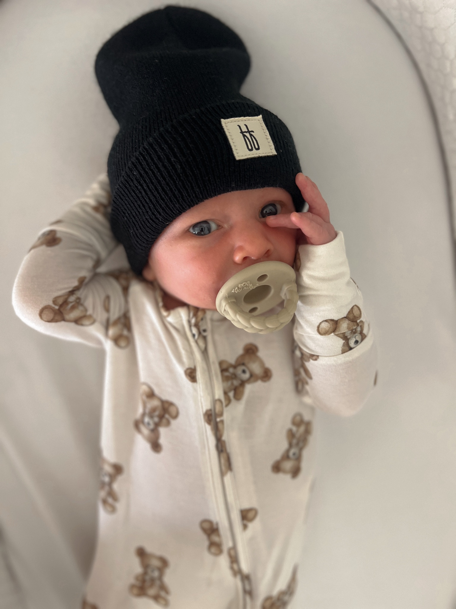 Bamboo Newborn Romper! 🧸 

#newborn #babyboy #babyclothes #postpartum #maternity #bamboo #newbornbaby #boyclothes 

#LTKbaby #LTKkids #LTKGiftGuide