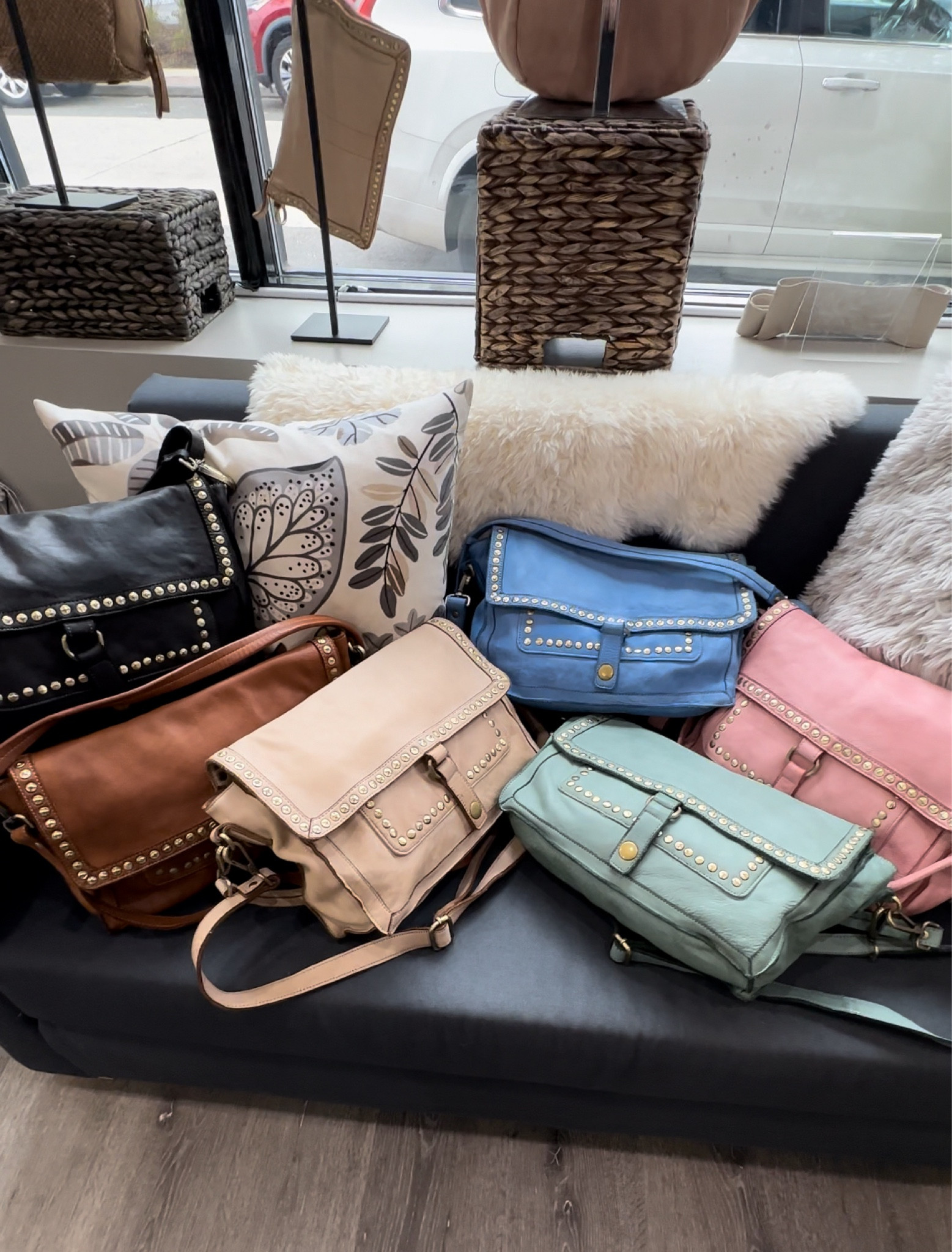 The new Emily Shoulder bag from Bolsa Nova! Such a stunning bag.    Has a padded sleeve for a small laptop or iPad.  Which color would you choose? 

#LTKitbag #LTKstyletip #LTKGiftGuide