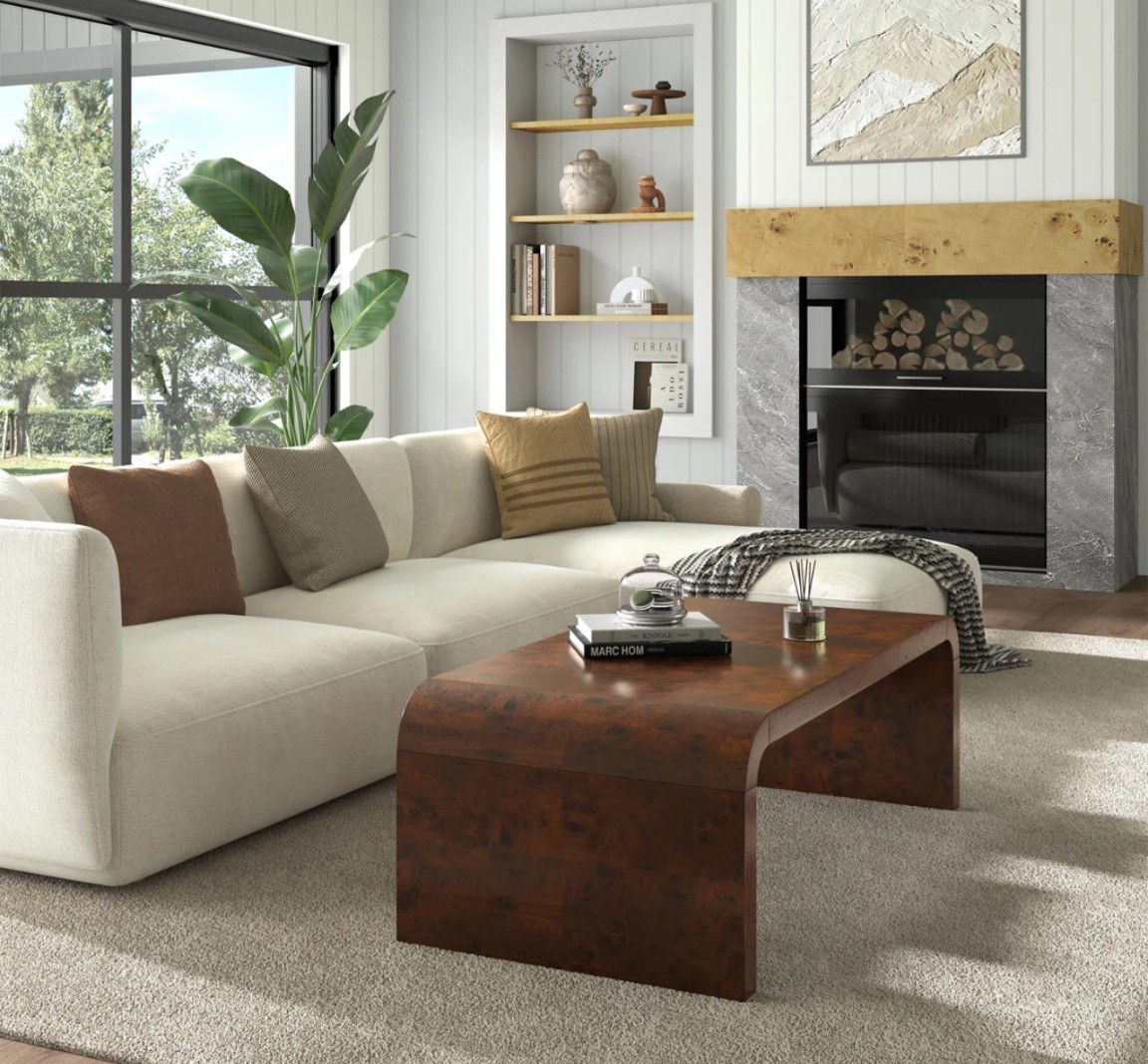 Took me forever to find the perfect coffee table but here she is! Burlwood 

#LTKKids #LTKHome