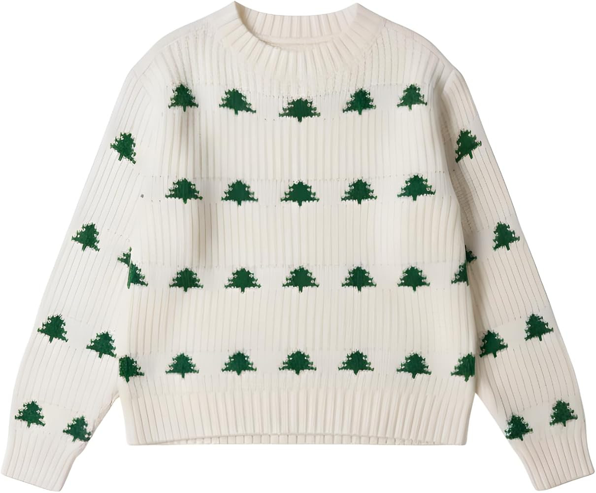 Madore Green Christmas Tree Womens Sweater - Adult Teens Women Xmas Ugly Sweater Pullover Costume... | Amazon (US)
