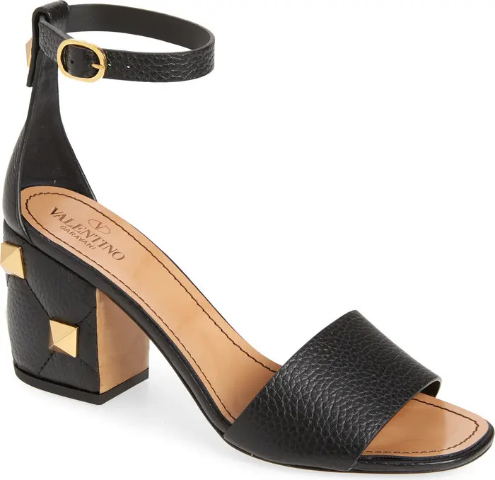 Roman Stud Block Heel Sandal | Nordstrom