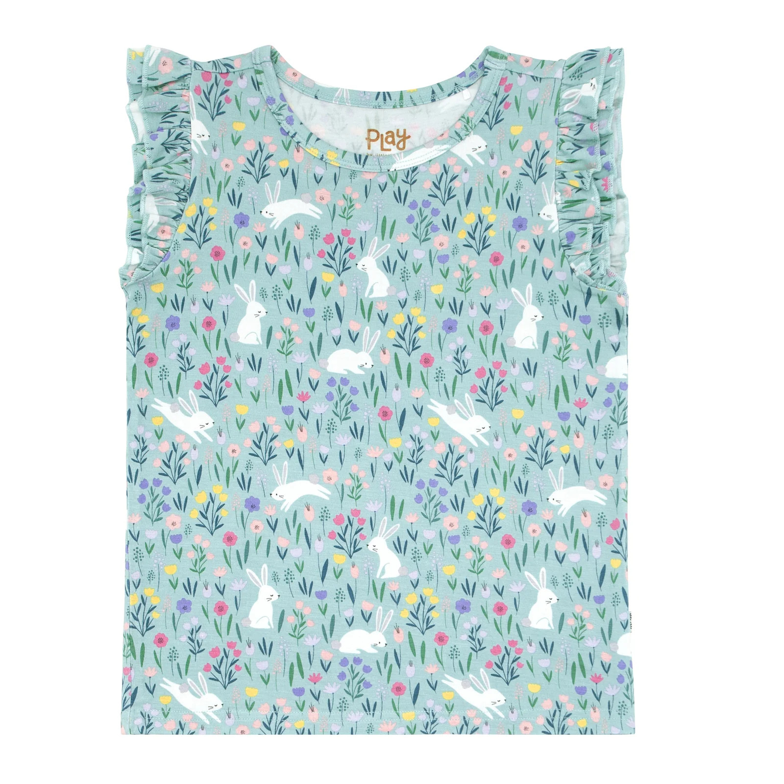 Bunny Blossom Flutter Tee | Little Sleepies