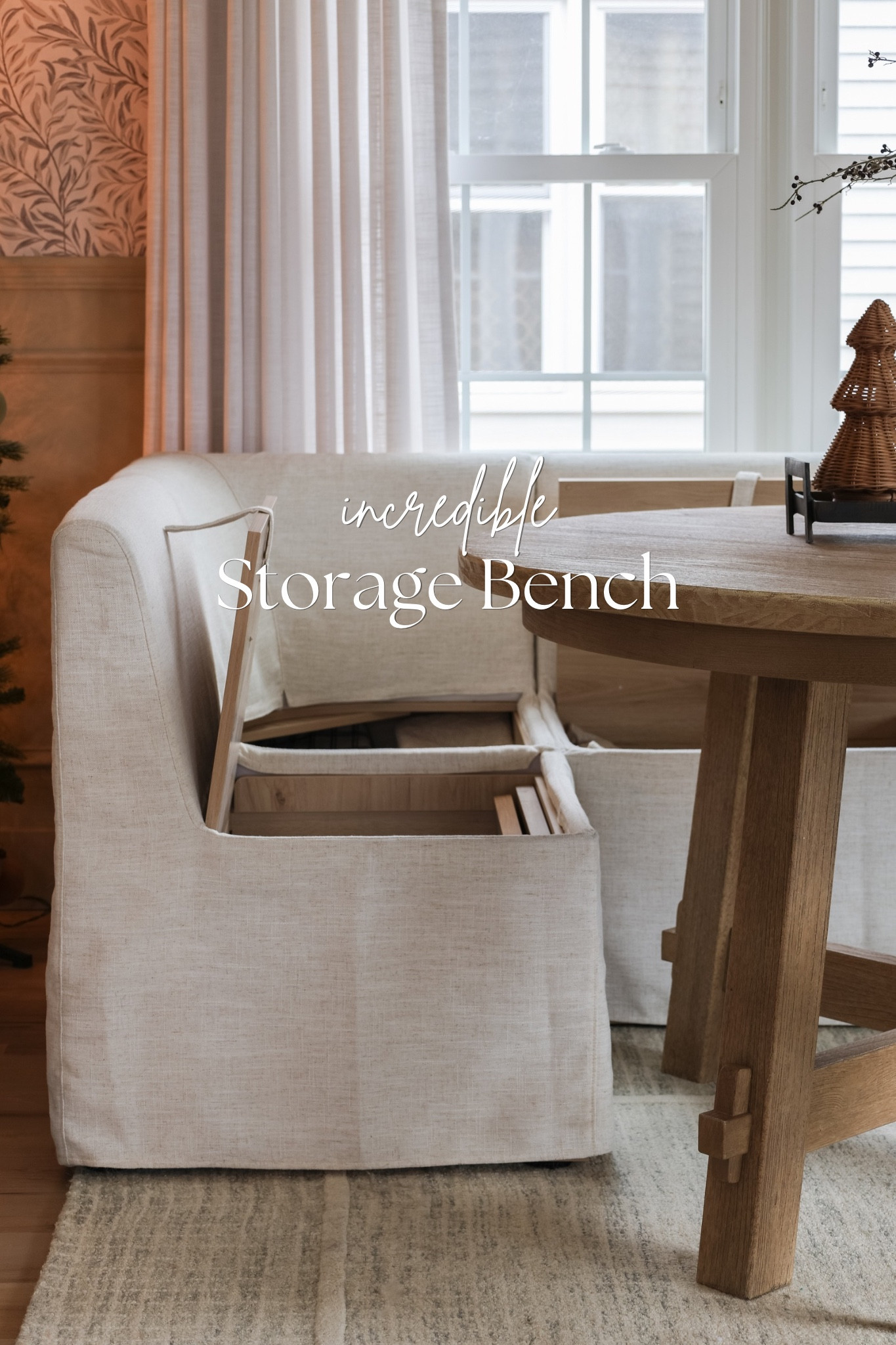 Storage bench, storage banquette, modular banquette, Slipcovered bench, washable bench cover, dining room bench, breakfast nook banquette, dining room sofa, Castlery, pottery barn furniture, crate and barrel, target furniture 

#LTKHome