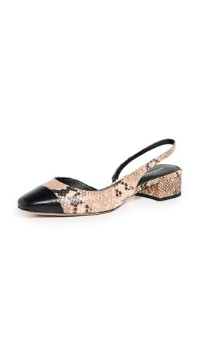 Veronica Beard Womens Cecile Sling Slingbacks Latte/Black 5.5 Medium | Amazon (US)