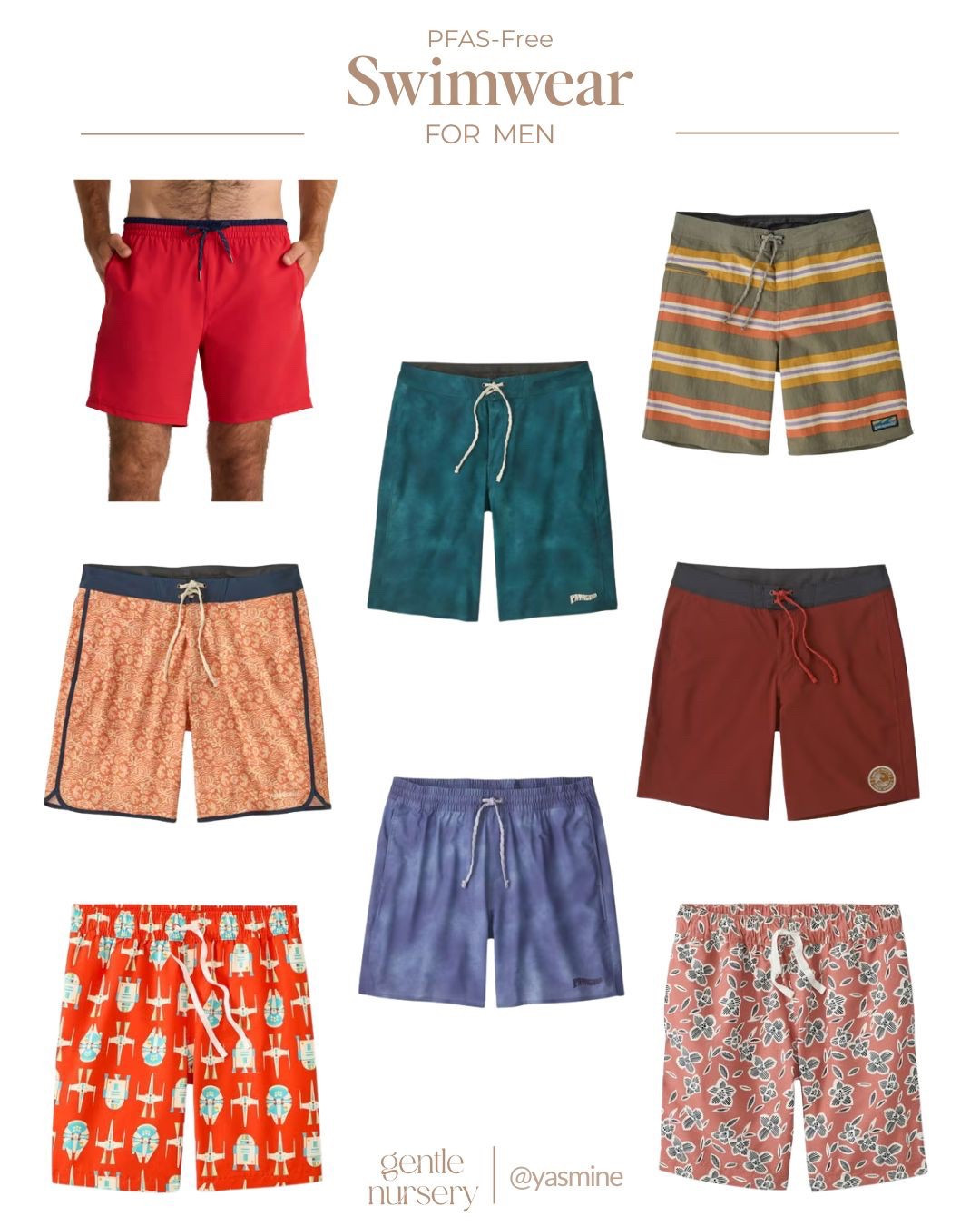 PFAS-free swimwear for men 🌊

#LTKSeasonal #LTKMens #LTKSwim