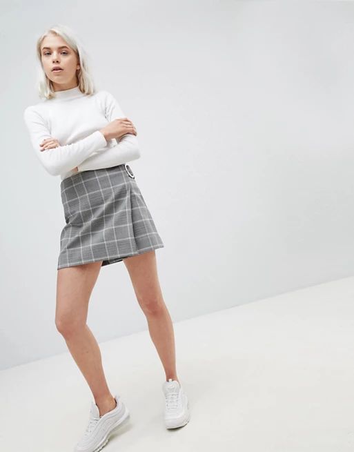 Weekday Check Mini Skirt | ASOS UK