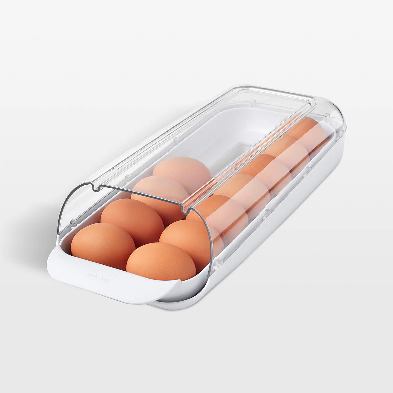 YouCopia FridgeView Rolling Egg Holder + Reviews | Crate & Barrel | Crate & Barrel