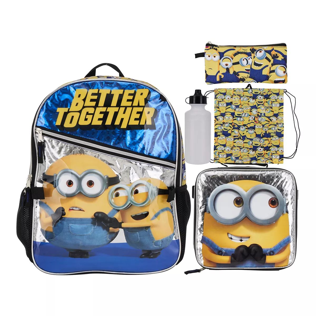 Despicable Me Minions 5-piece "Better Together" Backpack Set | Kohl's
