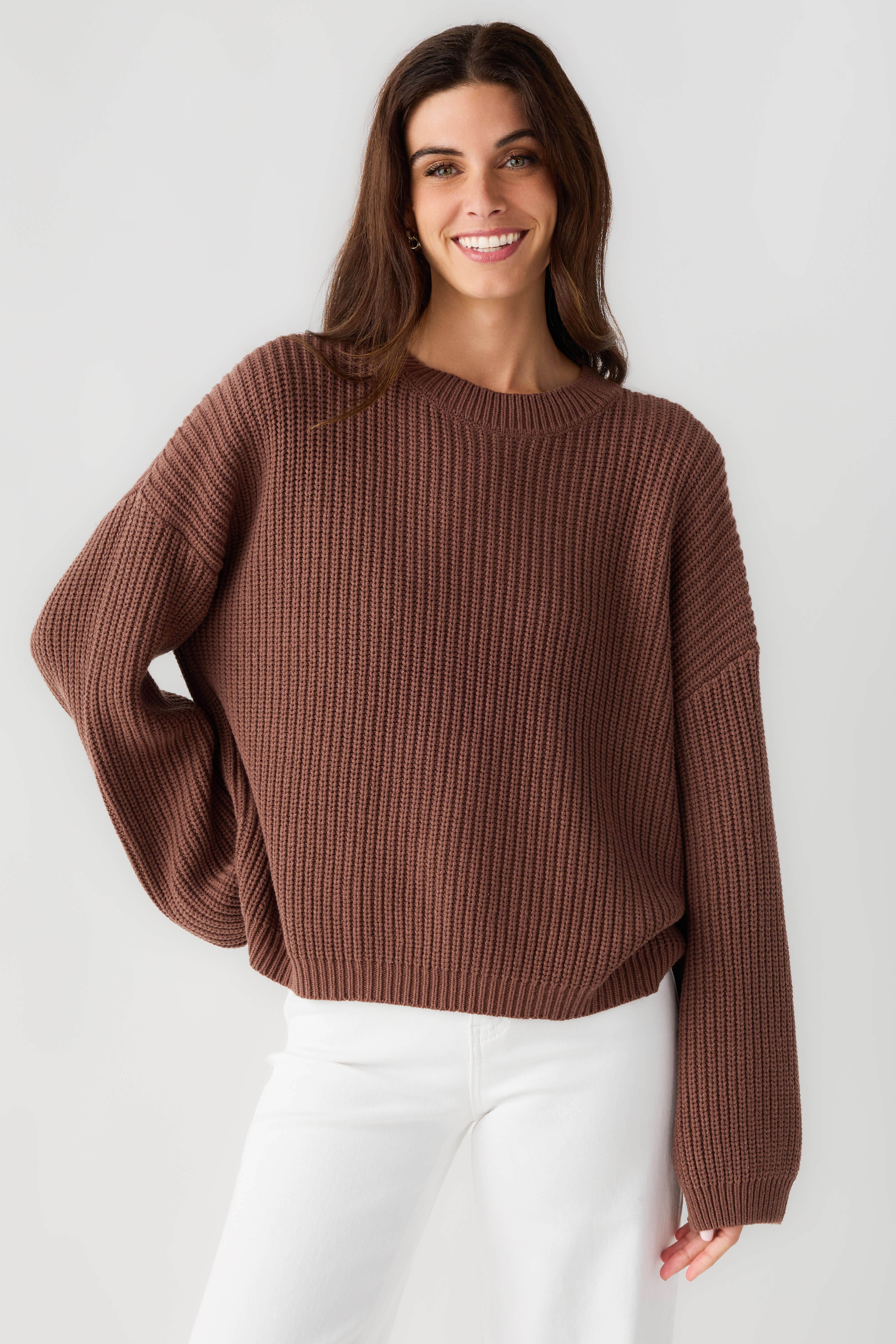 By Together Knit Pullover Top | Social Threads