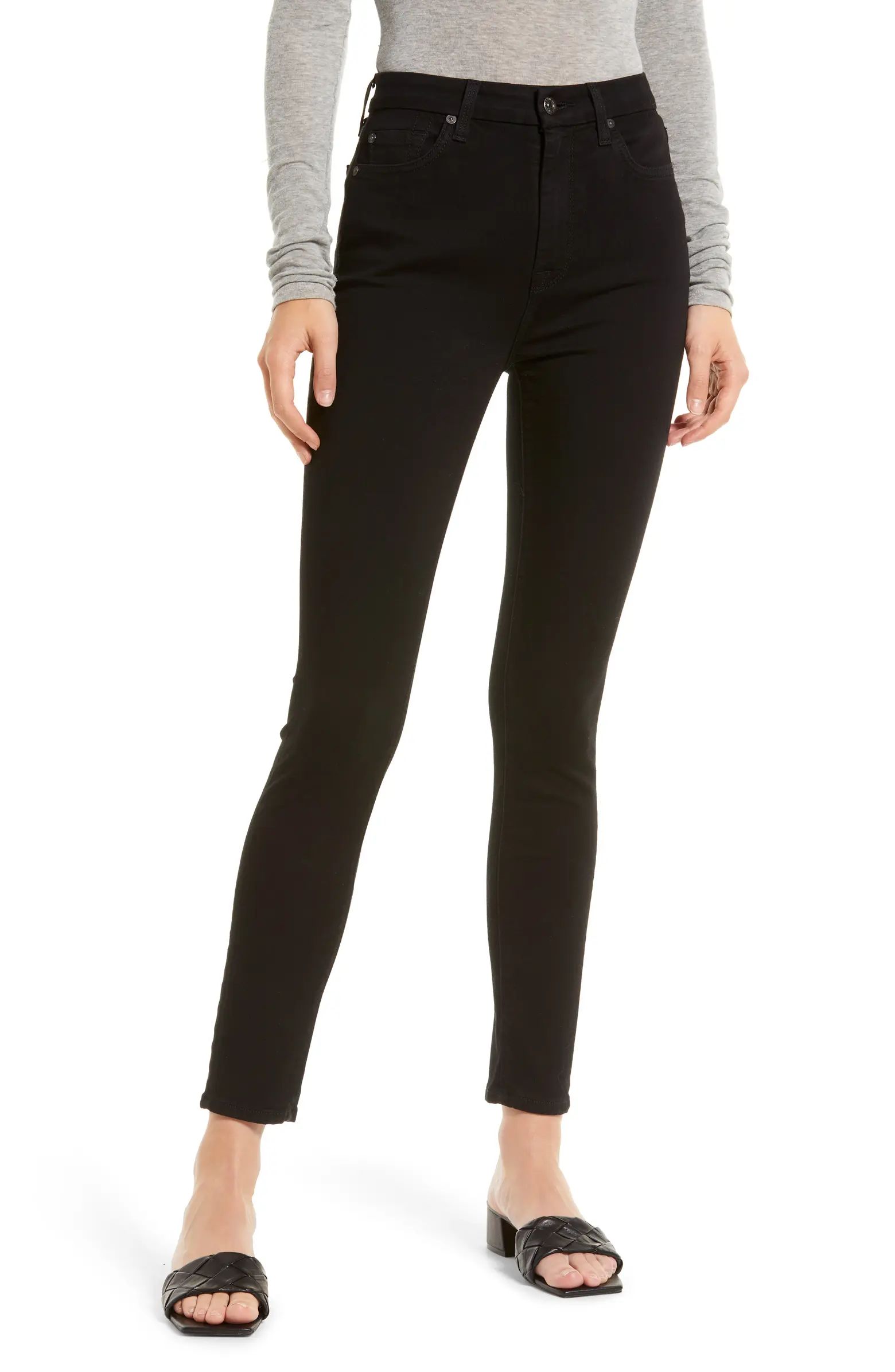 7 For All Mankind High Waist Ankle Skinny Jeans | Nordstrom | Nordstrom