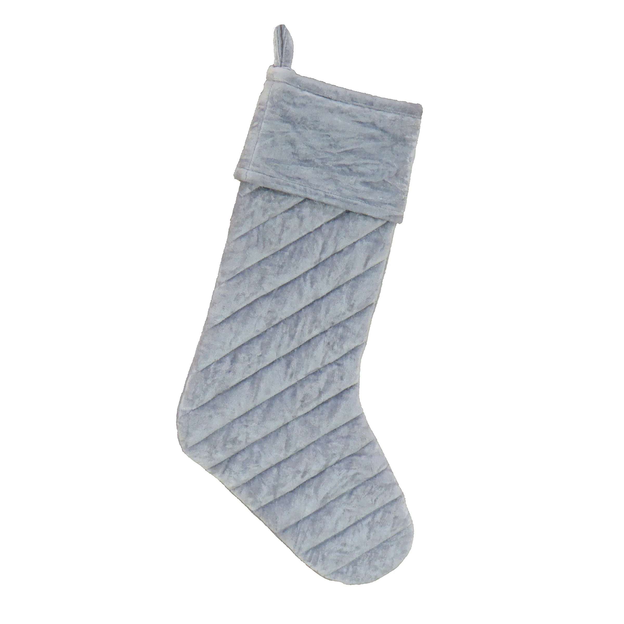 Quilted Velvet Stocking | Wayfair North America