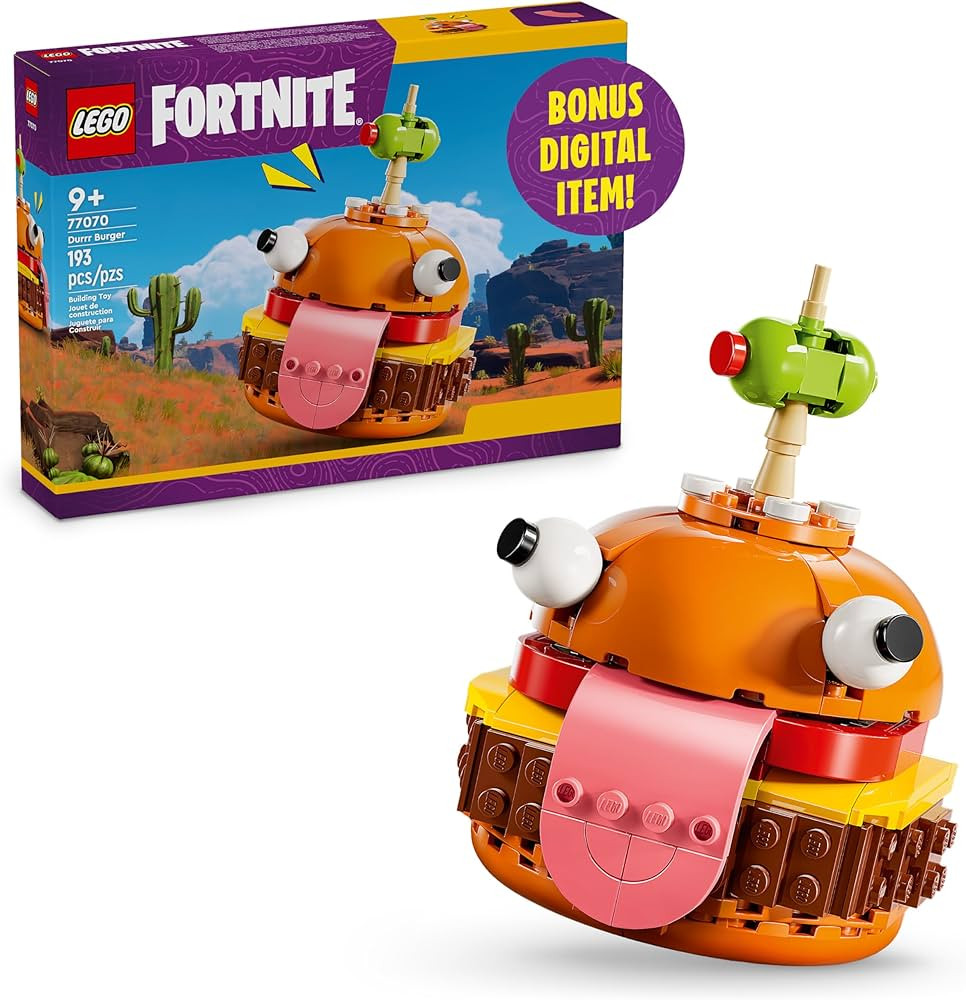 LEGO Fortnite Durrr Burger Building Set - Kids Toy for Gamers, Ages 9+ - Display Model, Collectib... | Amazon (US)