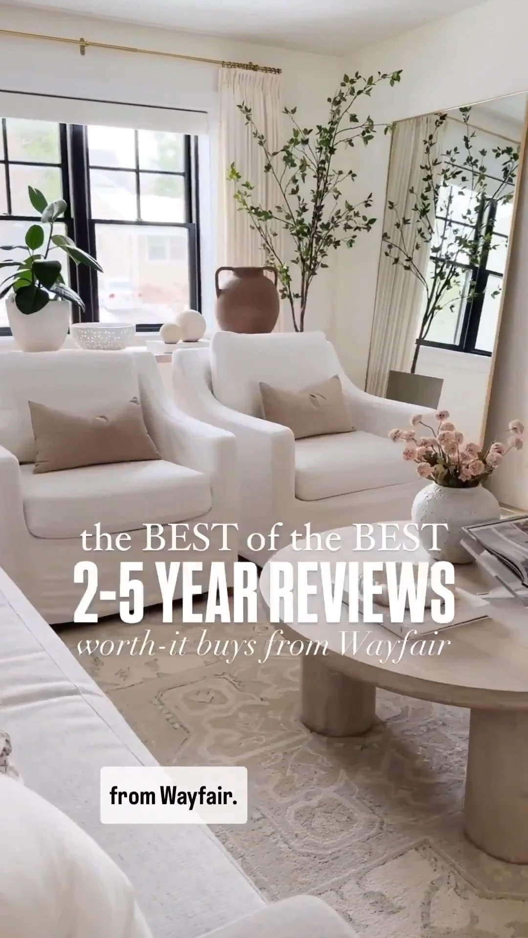 We’ve had our ivory/beige rug for almost 5 years. Soft, durable, the perfect neutral rug. 

Our Tilly bed is my all-time best-seller. It’s Classic, sophisticated, and comes in almost 60 upholstery options. We even bought one for our guest room.

We’ve had this bench for 3 years now. With its cream upholstery and dark brass frame it great for an entryway or end of bed.

My round coffee stable still looks brand new after 2 years and I plan on keeping it for many more.  perfect for coastal or modern spaces 

My  vintage-style vase has been a staple for year. I’m always changing our the stems and moving it around the house.

Our great room rug is the softest, most durable rug and 2. Years later is still Thriving 2 years is still thriving with our busy family of 5. 


#LTKHome #LTKdayinmylife #LTKmomlife