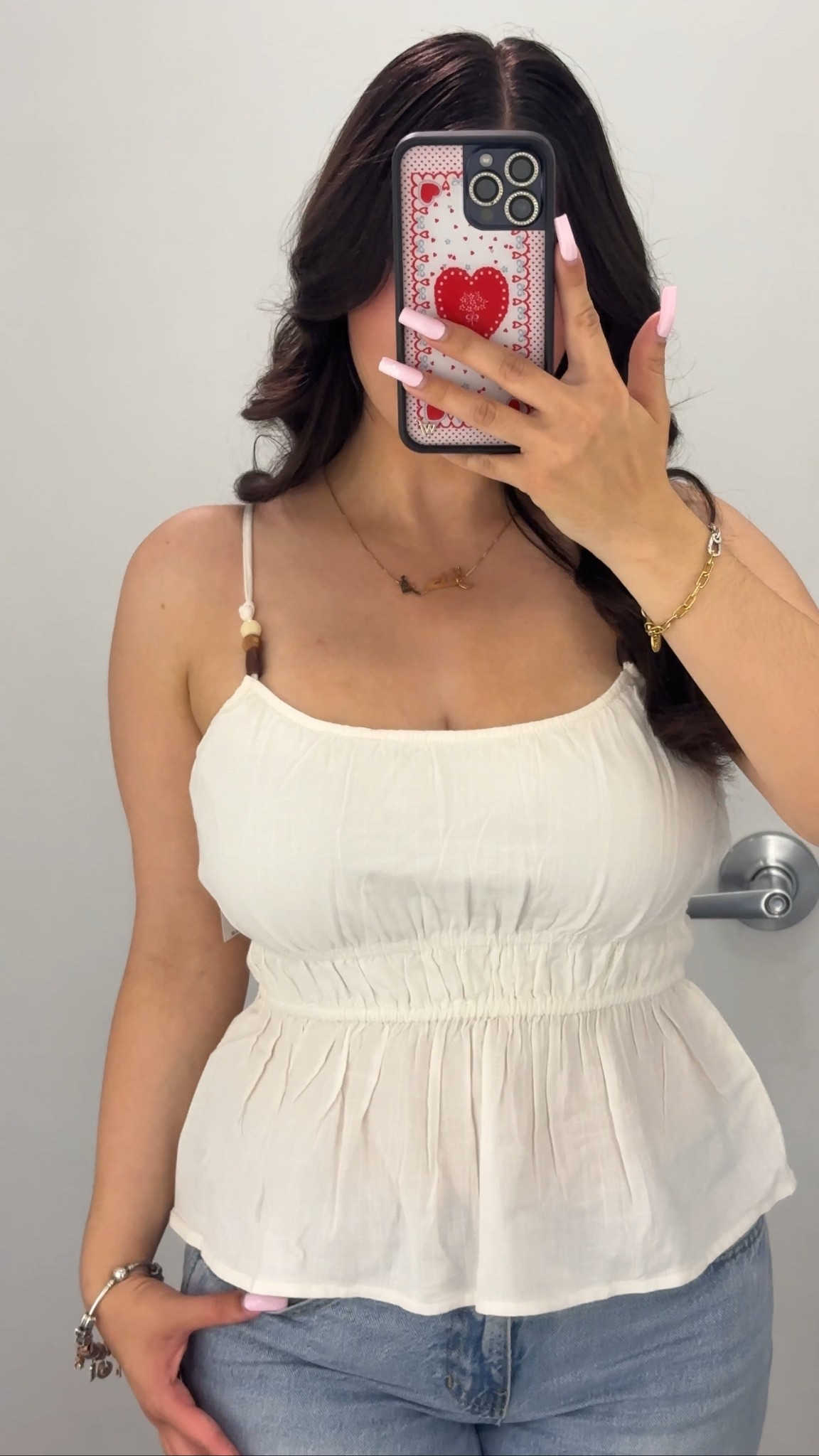 summer linen tank 🐚