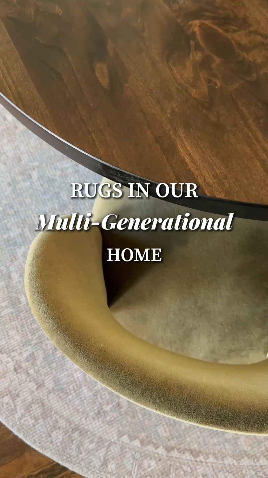 Often I get asked, how did we incorporate our different styles into our multi-generational home. My answer is simple, through our rugs. Rugs were a simple way to mix those traditional pieces that I loved with my mom’s more modern vibes. Using rugs to tell the story of each space within in your home while allowing the more permanent finishes to make the entire home feel like one. It's all about finding that sweet spot between honoring everyone's style while still keeping things pulled together! And the best thing about rugs, you can change them out whenever! Head to the link in my bio to shop all of these rugs and our entire home!

Home Design | Multi-Generational Living | Rugs | Interior Design | Home Decor 

#LTKStyleTip #LTKHome #LTKSpringSale