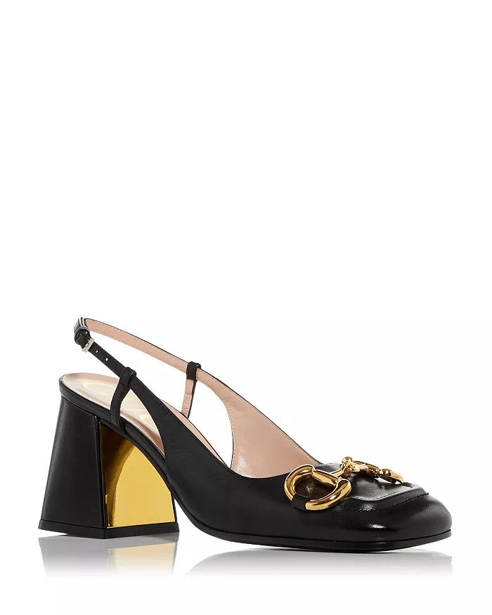 Women's Baby Mid-Heel Horsebit Slingback Pumps | Bloomingdale's (US)
