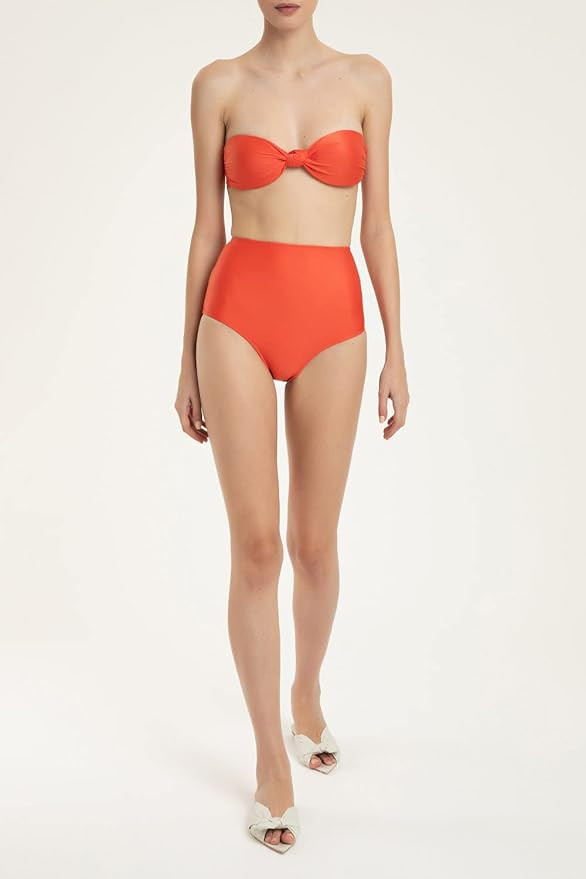 Amazon.com: Adriana Degreas, Solid Hot Pants Bandeau Bikini : Luxury Stores | Amazon (US)