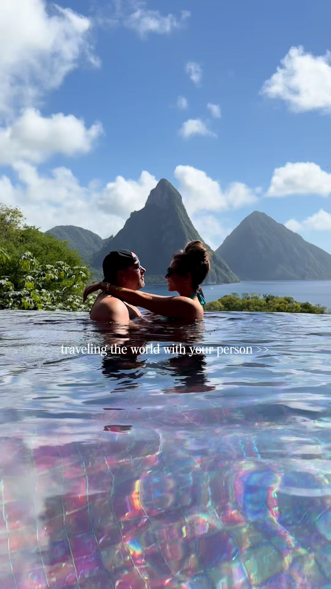 never wanna leave 🥹

wearing a large top and small bottoms in this bikini!  

 #LTKTravel