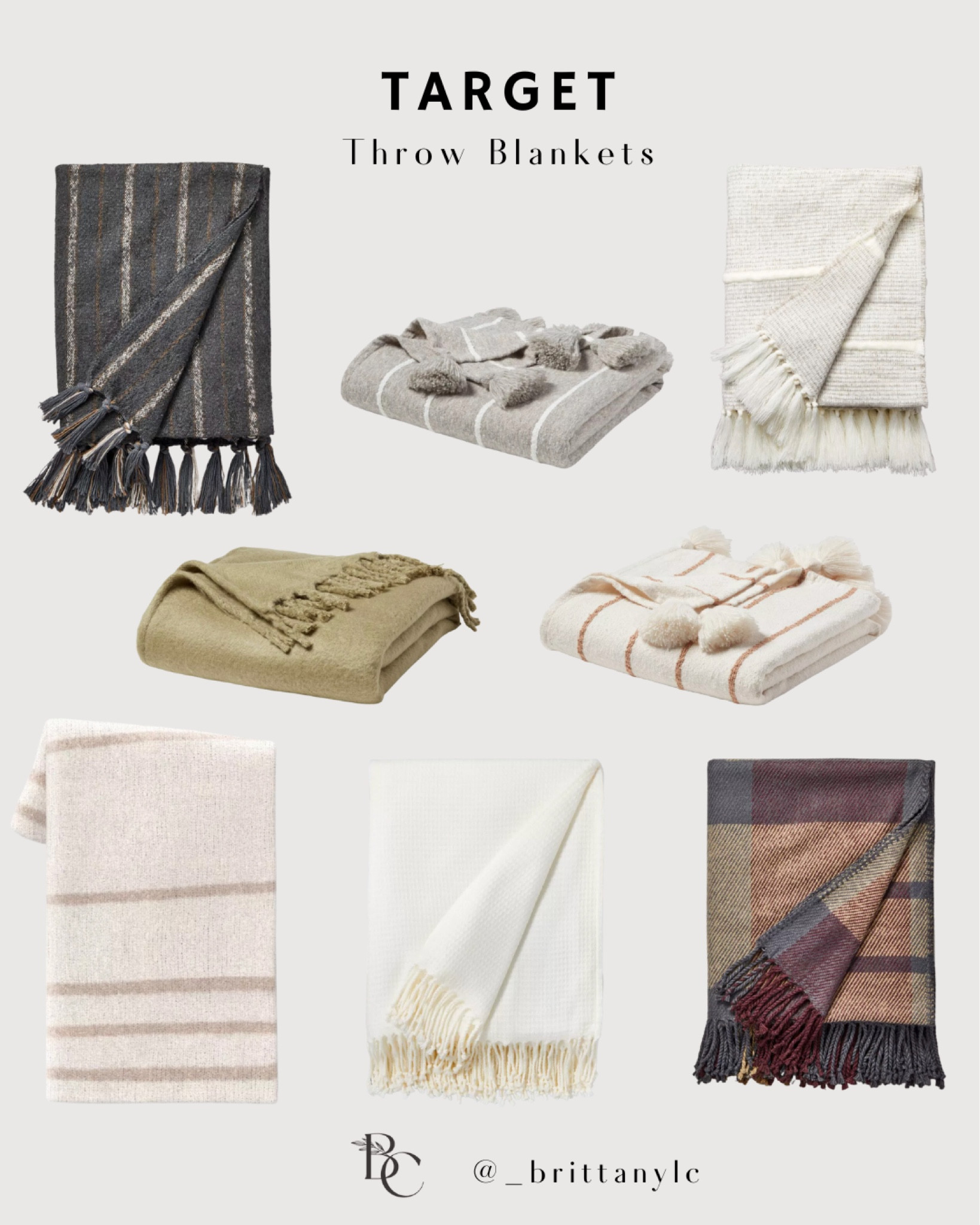 Cozy throw blankets from Target! Perfect for fall!

#LTKhome #LTKFind #LTKSeasonal