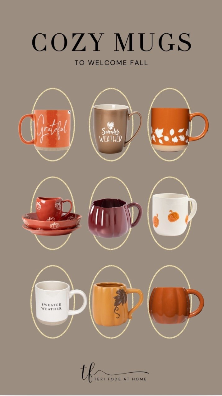 Cozy season means cozy mugs for hot chocolate and the coffee bar! Seasonal mugs, mug sets, sweater weather mug, fall mugs

#LTKSeasonal #LTKHome #LTKSaleAlert