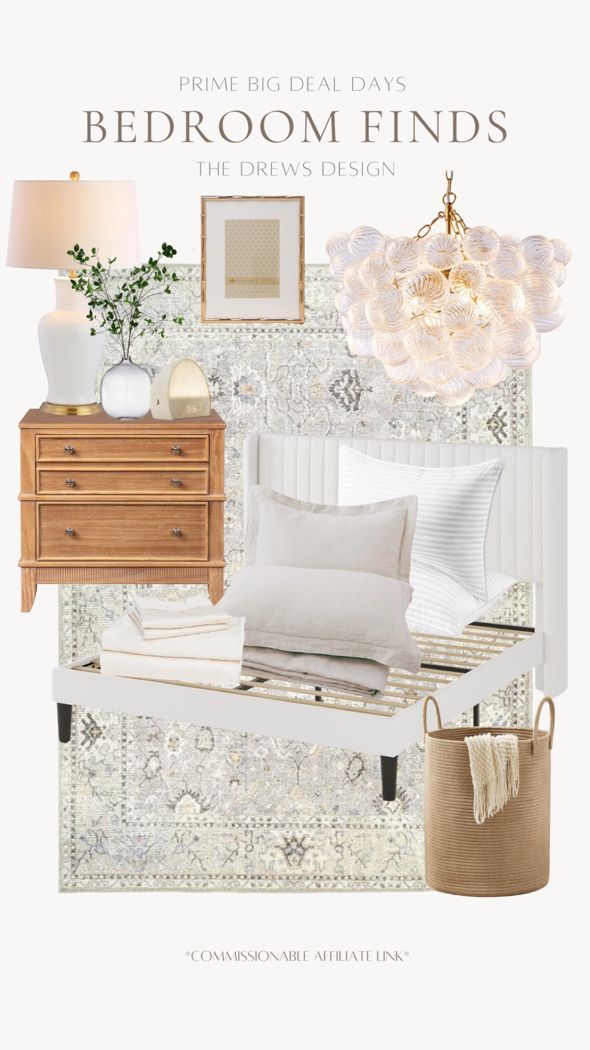 Take advantage of Amazon Deal Days and find all of your bedroom essentials! 

Linen bedding, nightstand, table lamp, bubble light fixture, hamper, area rug, hatch sound machinee

#LTKxPrimeDay #LTKSaleAlert #LTKHome